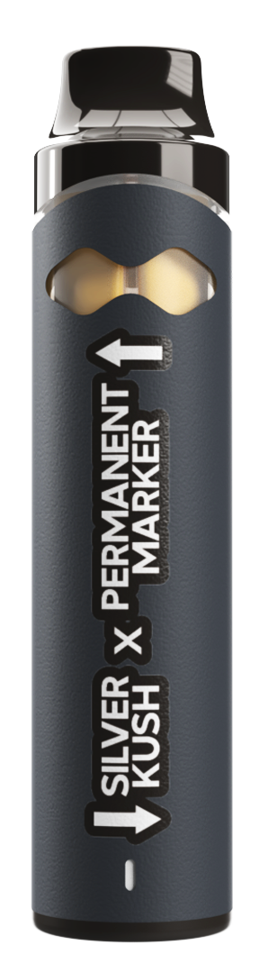 2g Dual Flavor Disposable - Silver Kush x Permanent Marker - Image 2